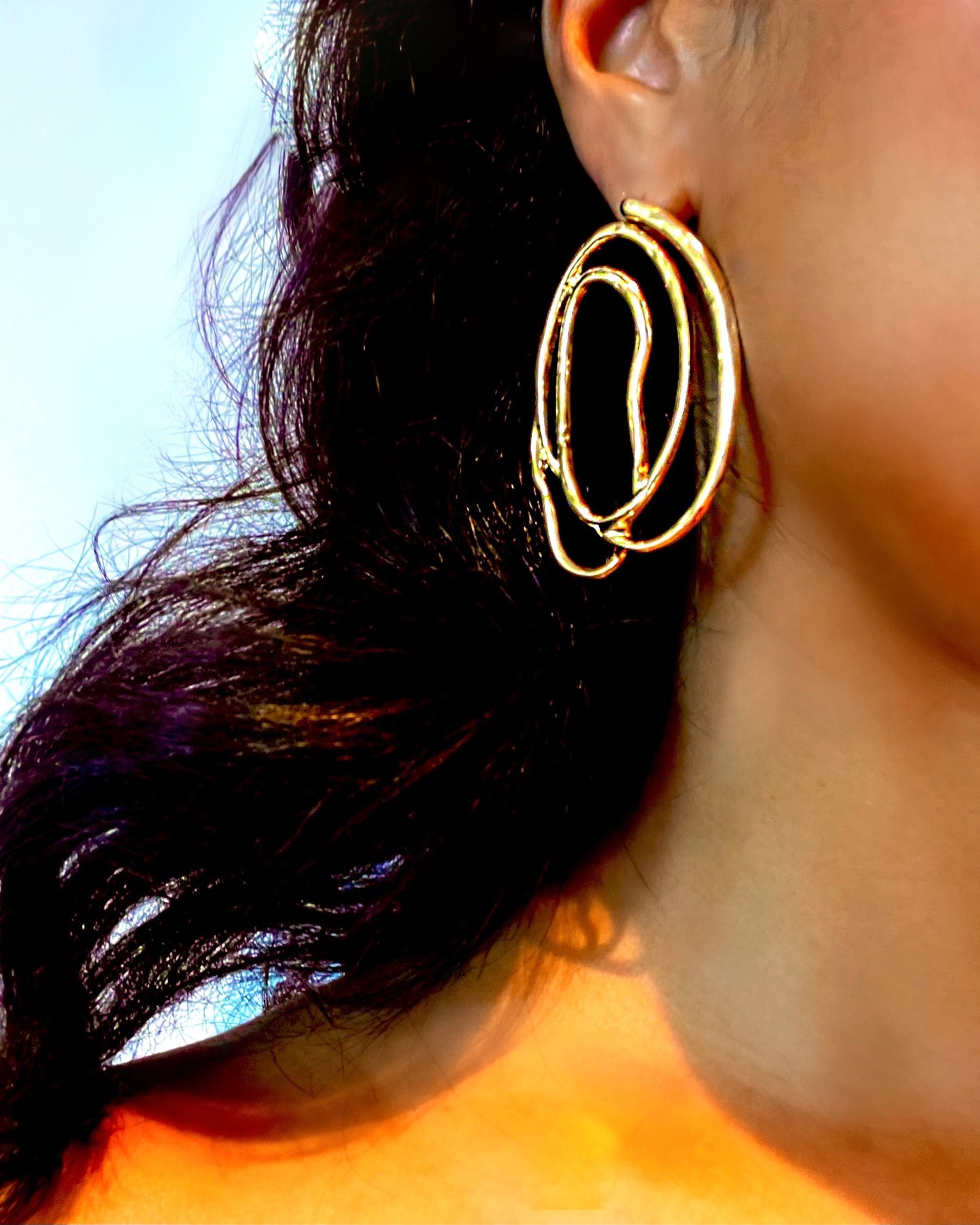 Odara earrings {view}