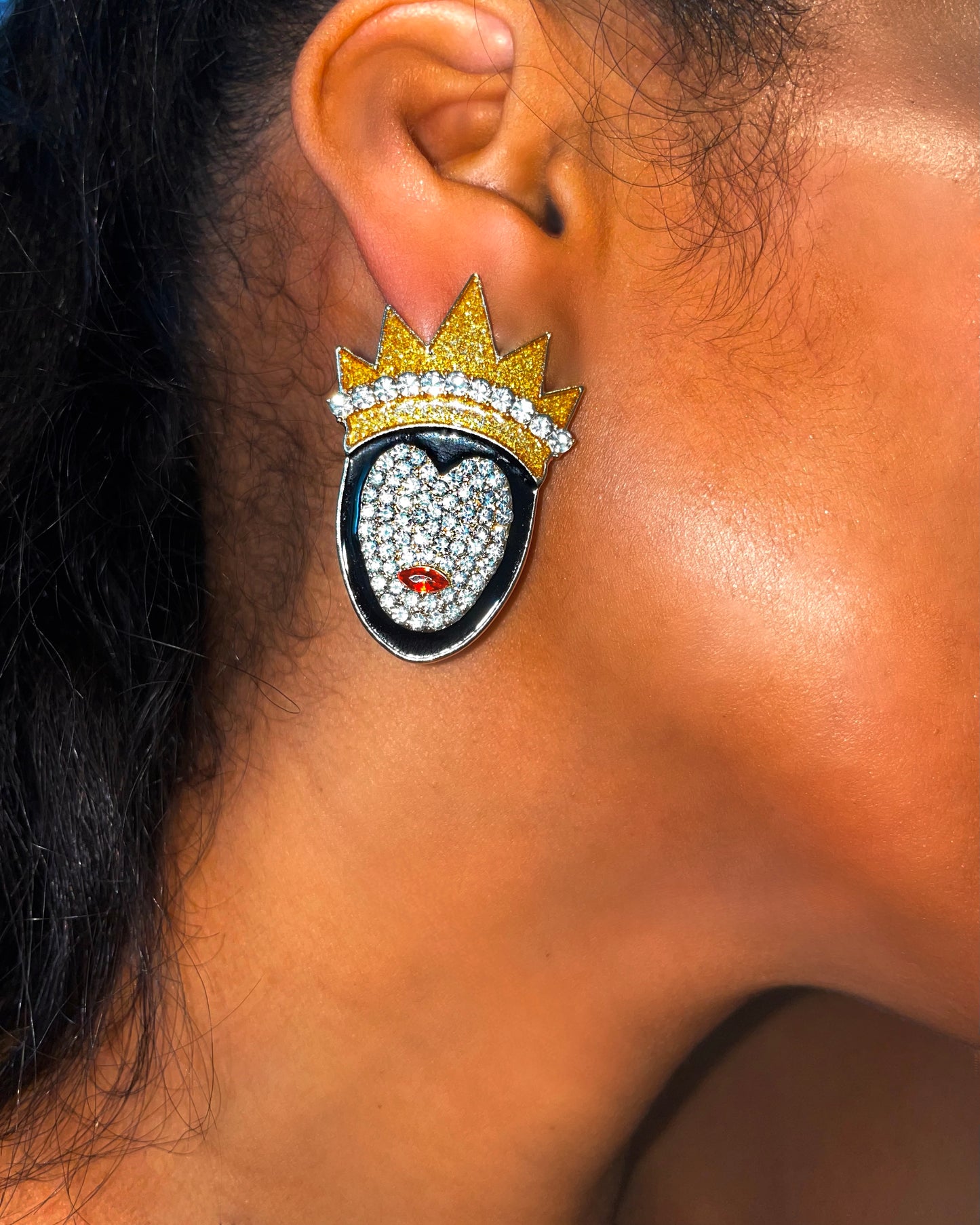 Queen Grimhilde Earrings {view}