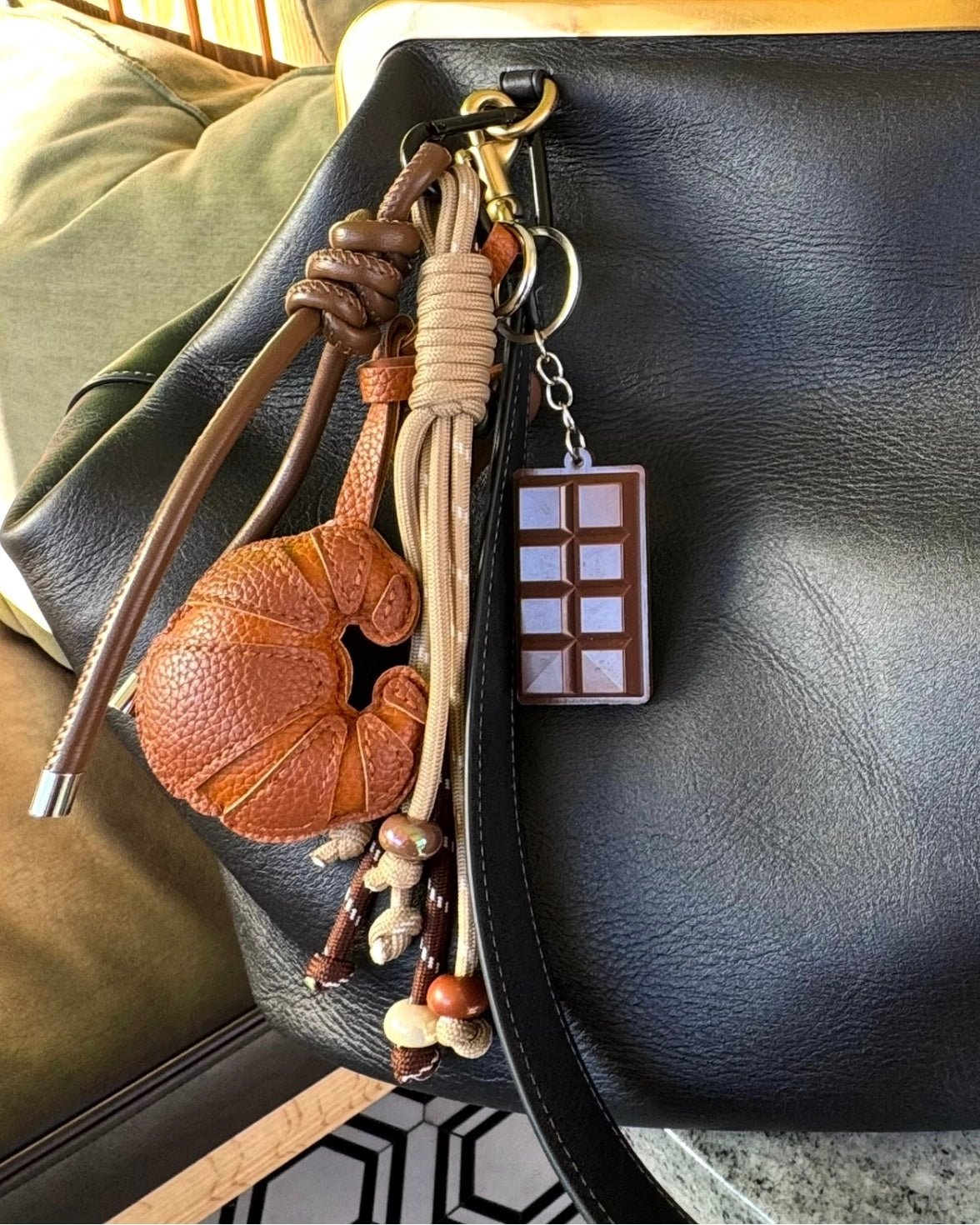 Croissant & Cocoa Charm