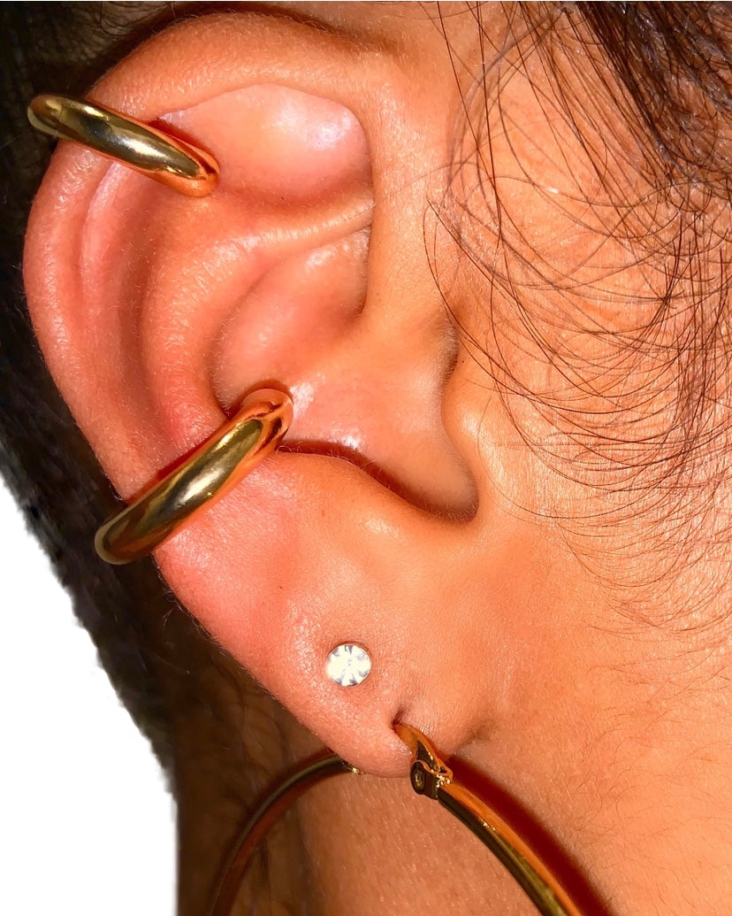 Livia Ear Cuff Earrings 2 pc Set {view}
