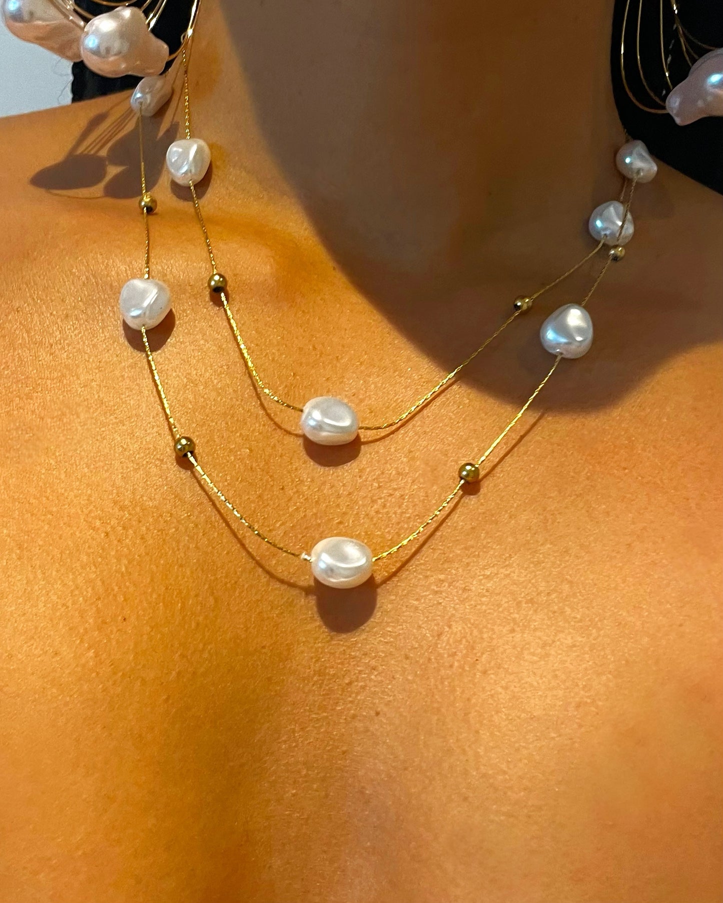 Keshi Necklace {view}