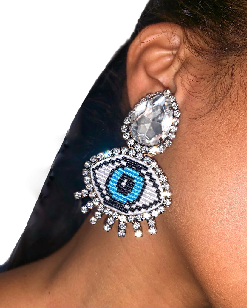 Izzy Earrings -Clip On {view} See Color Options