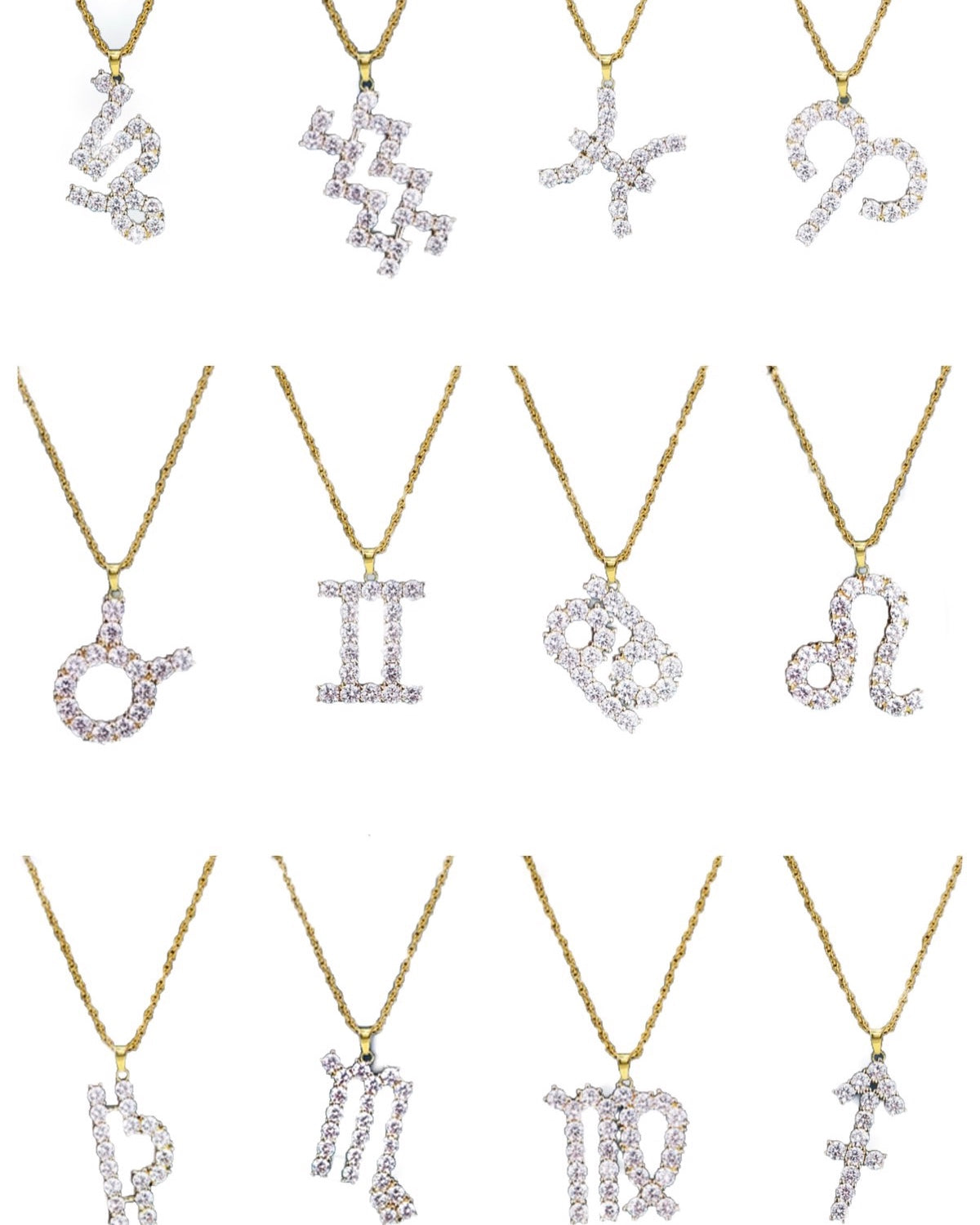 Zodiac Charm Necklace {view} Sign Options