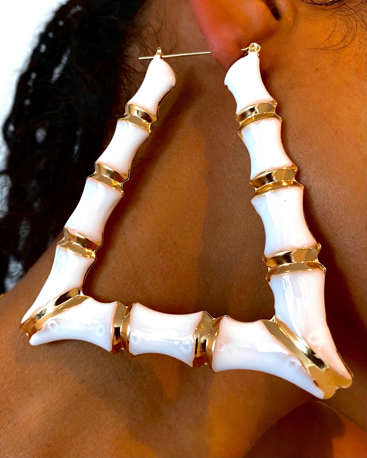 Baila Bamboo Earrings {view} Color Options