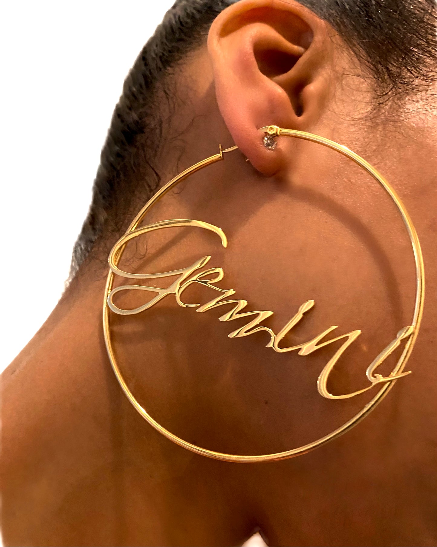 Horoscope Hoop Earrings {view}