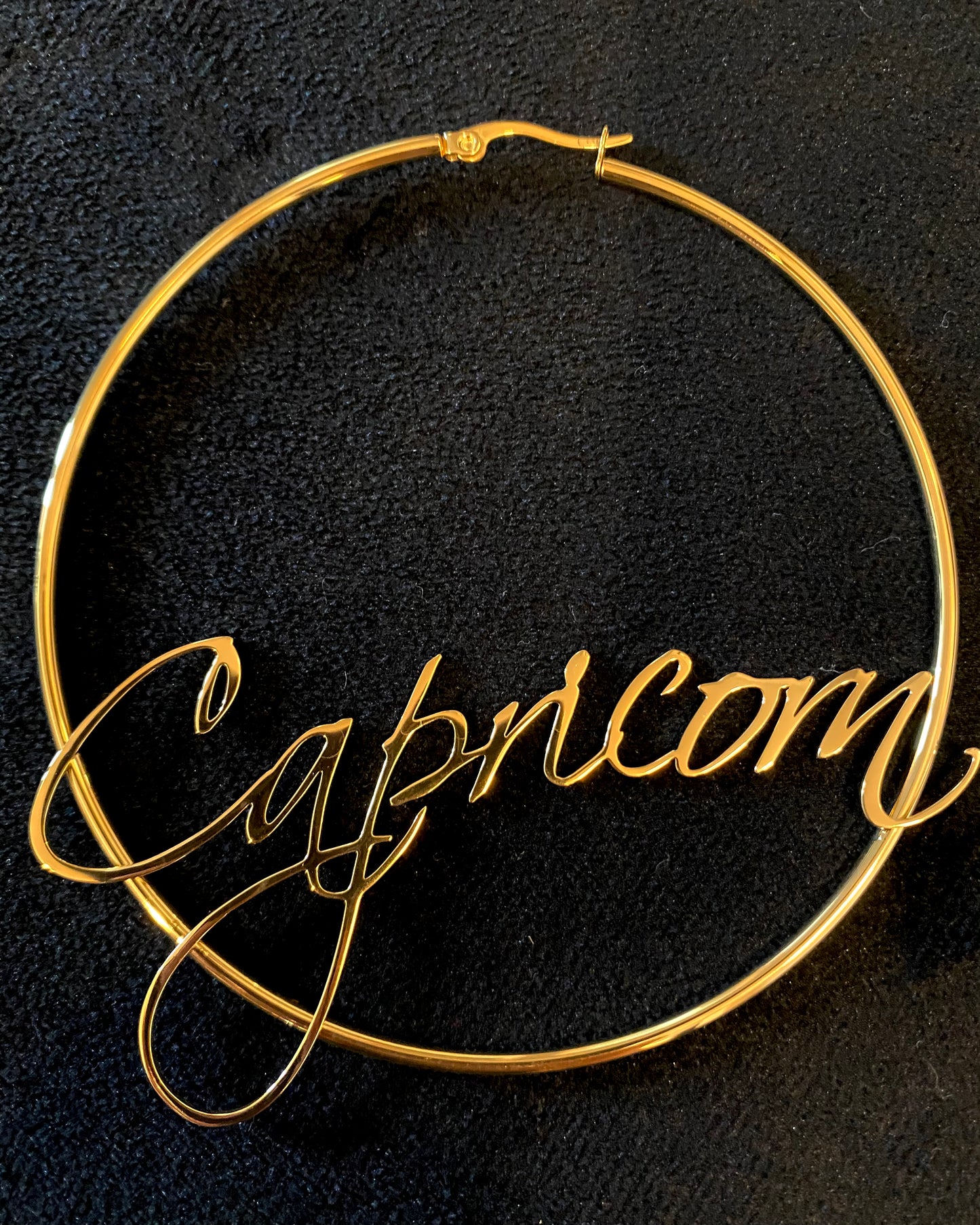 Horoscope Hoop Earrings {view}