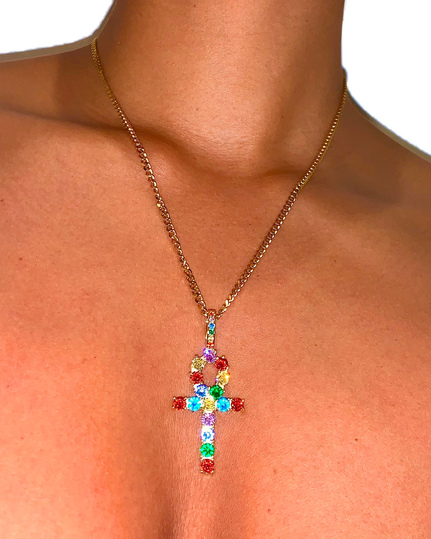 Kalisa Ankh Necklace {view}