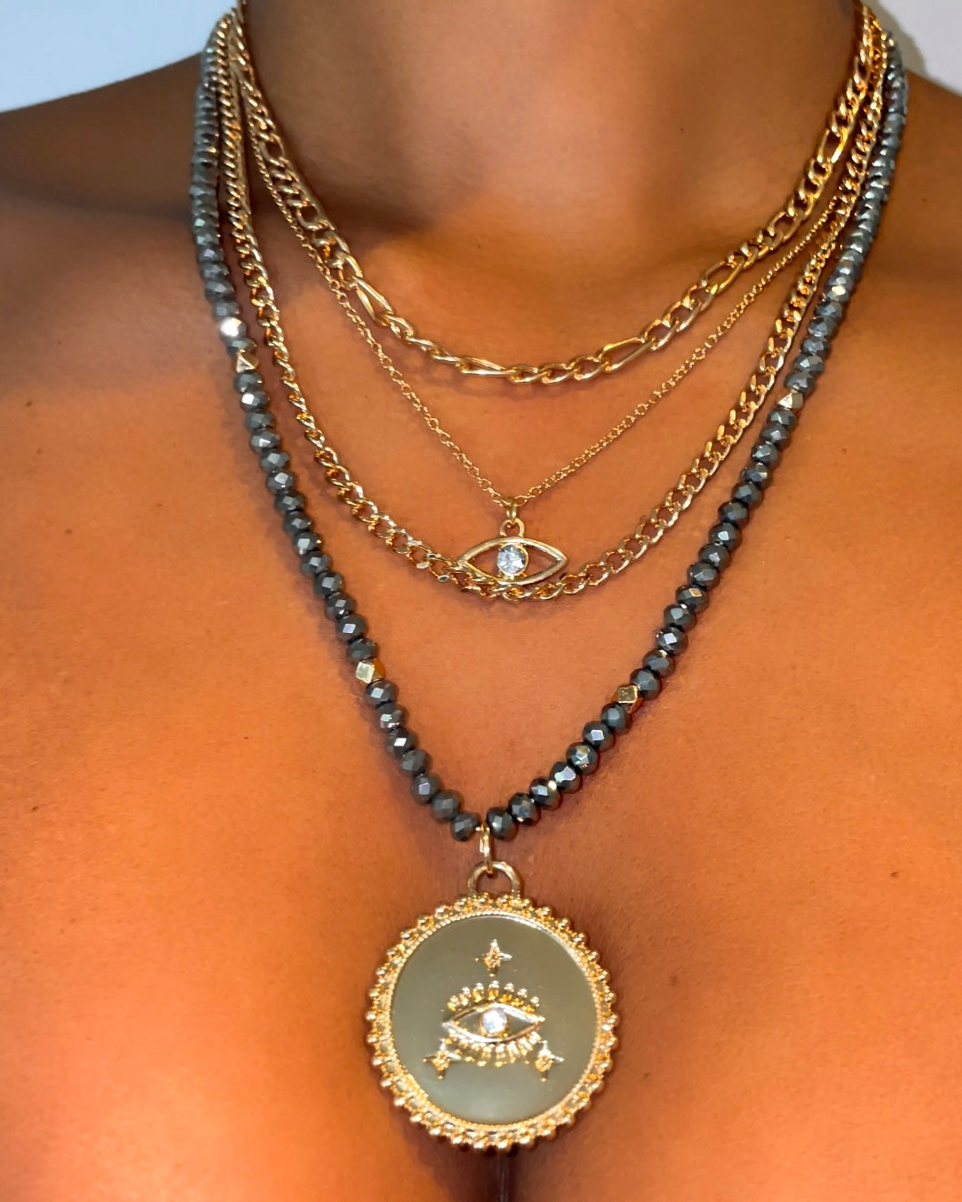 Nazar Necklace {view} Color Options