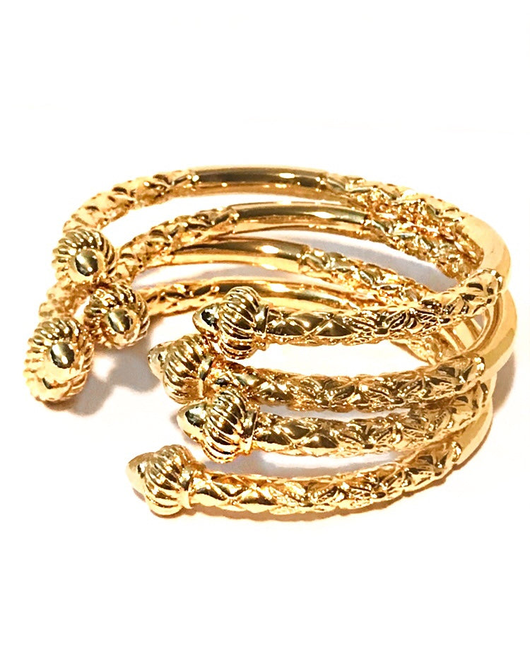 Zaina Bangle Bracelet Set Of 2 {view}
