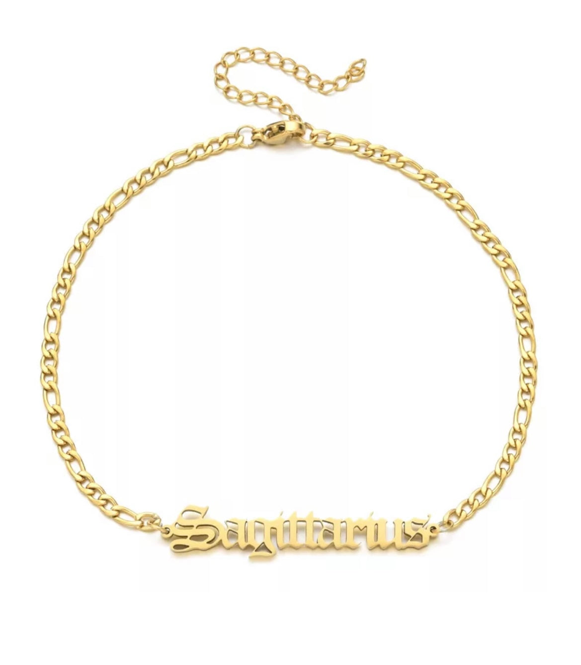 Zodiac Ankle Bracelet {view}