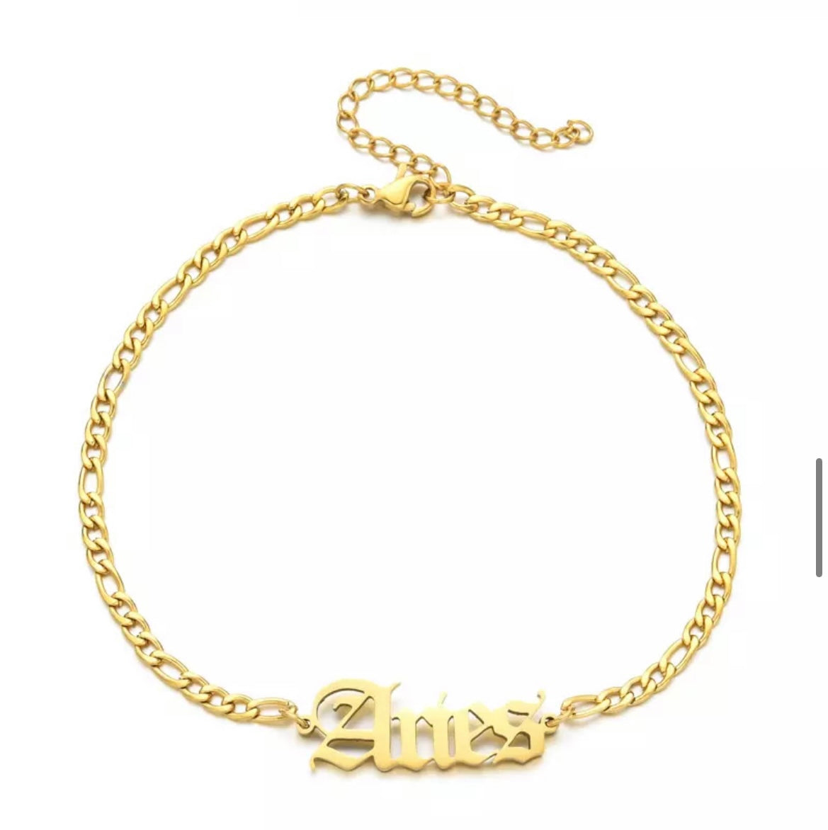 Zodiac Ankle Bracelet {view}