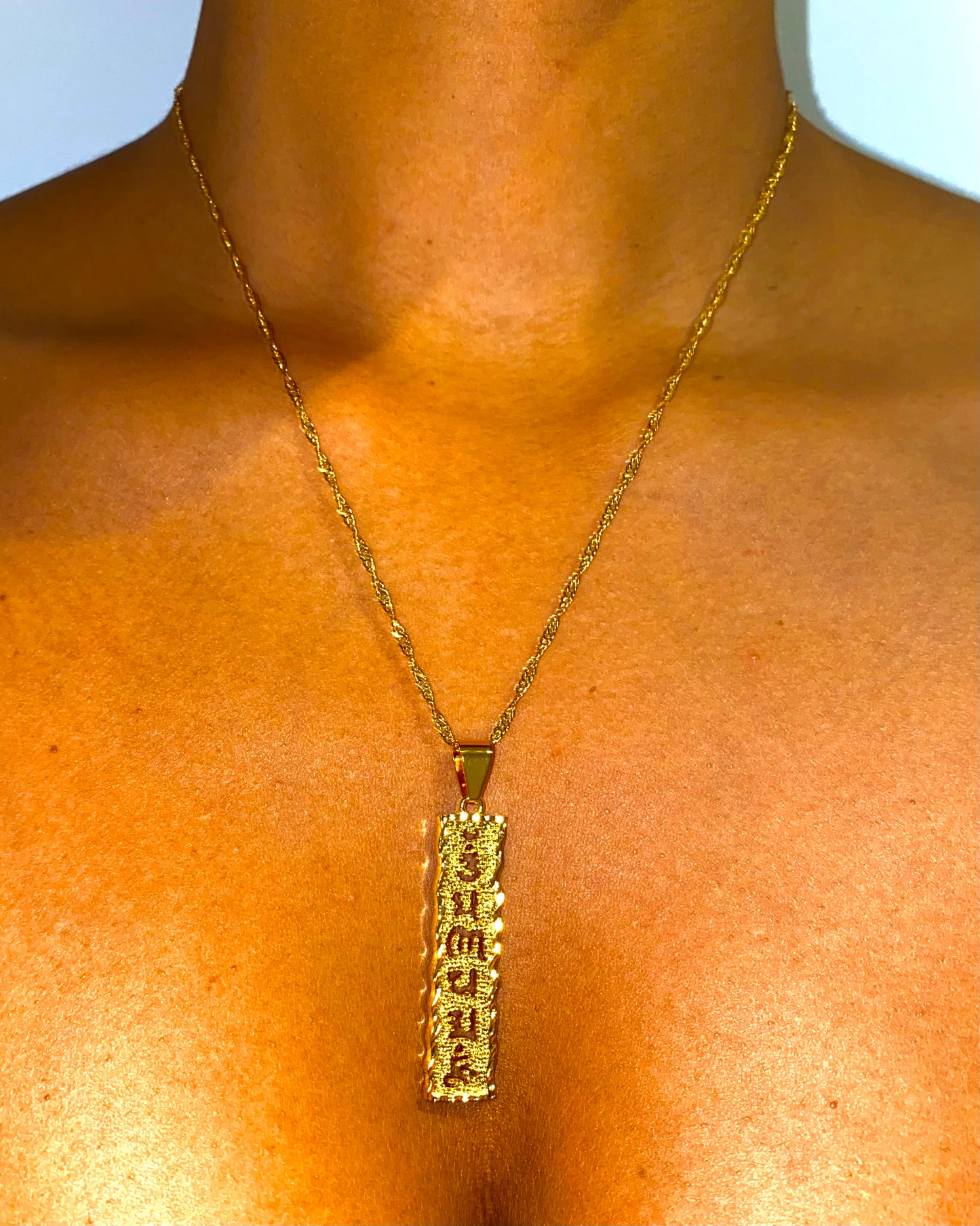 Mantra Necklace {view}