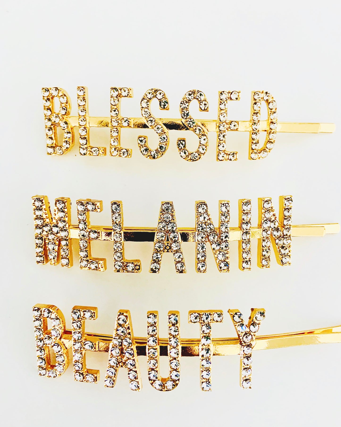 B.M.B Mega Glam Clips 3 pc set {view} New Font Style