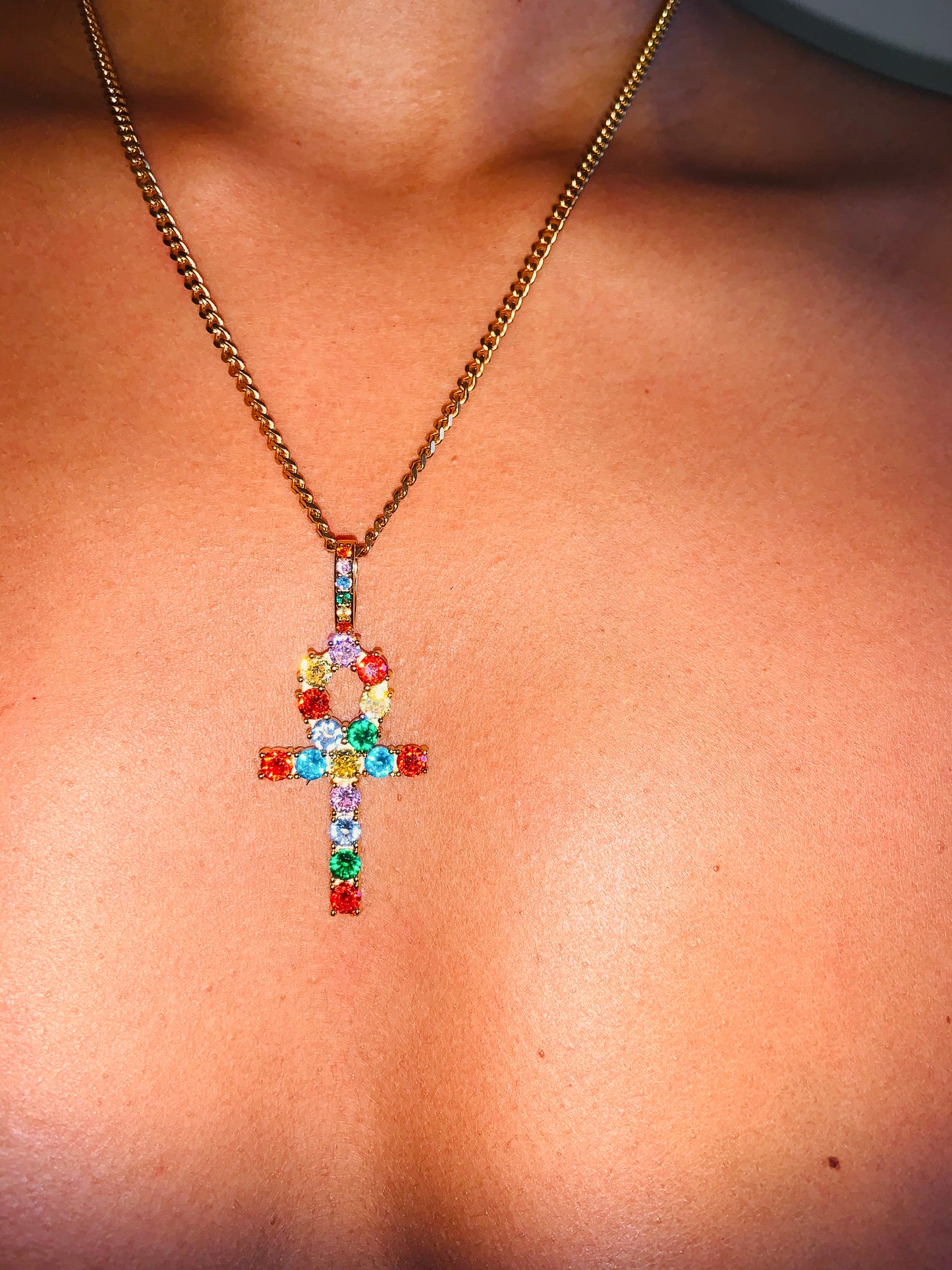 Kalisa Ankh Necklace {view}