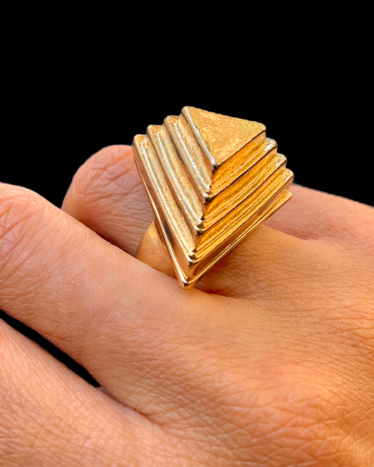 Giza Pyramid Ring {view}