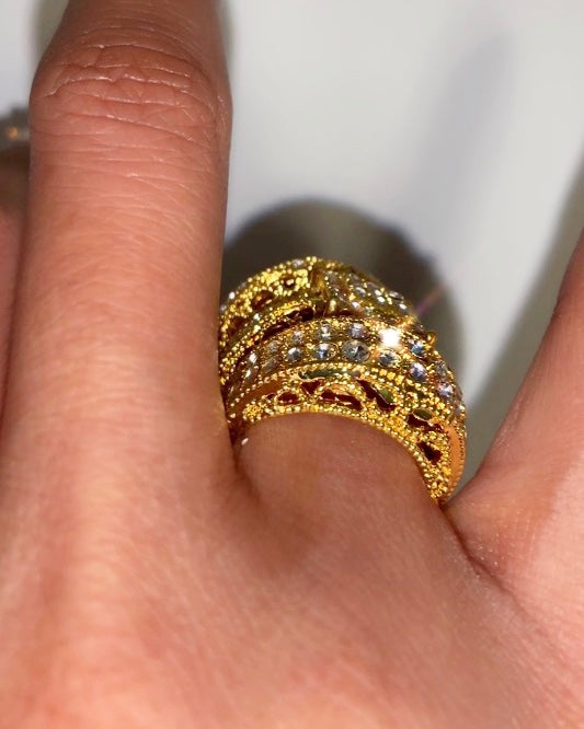 Fatima 3 pc Ring Set {view}