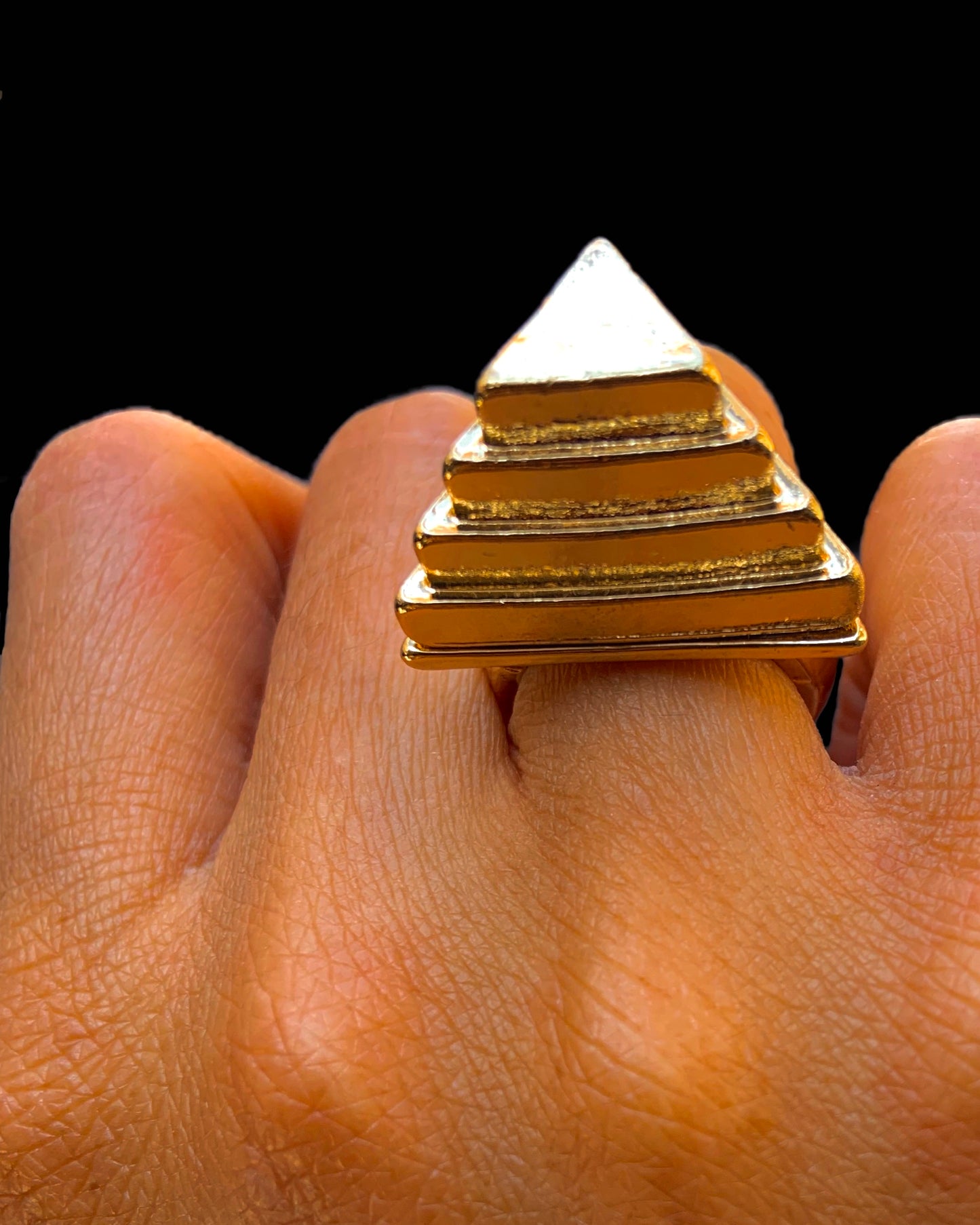 Giza Pyramid Ring {view}