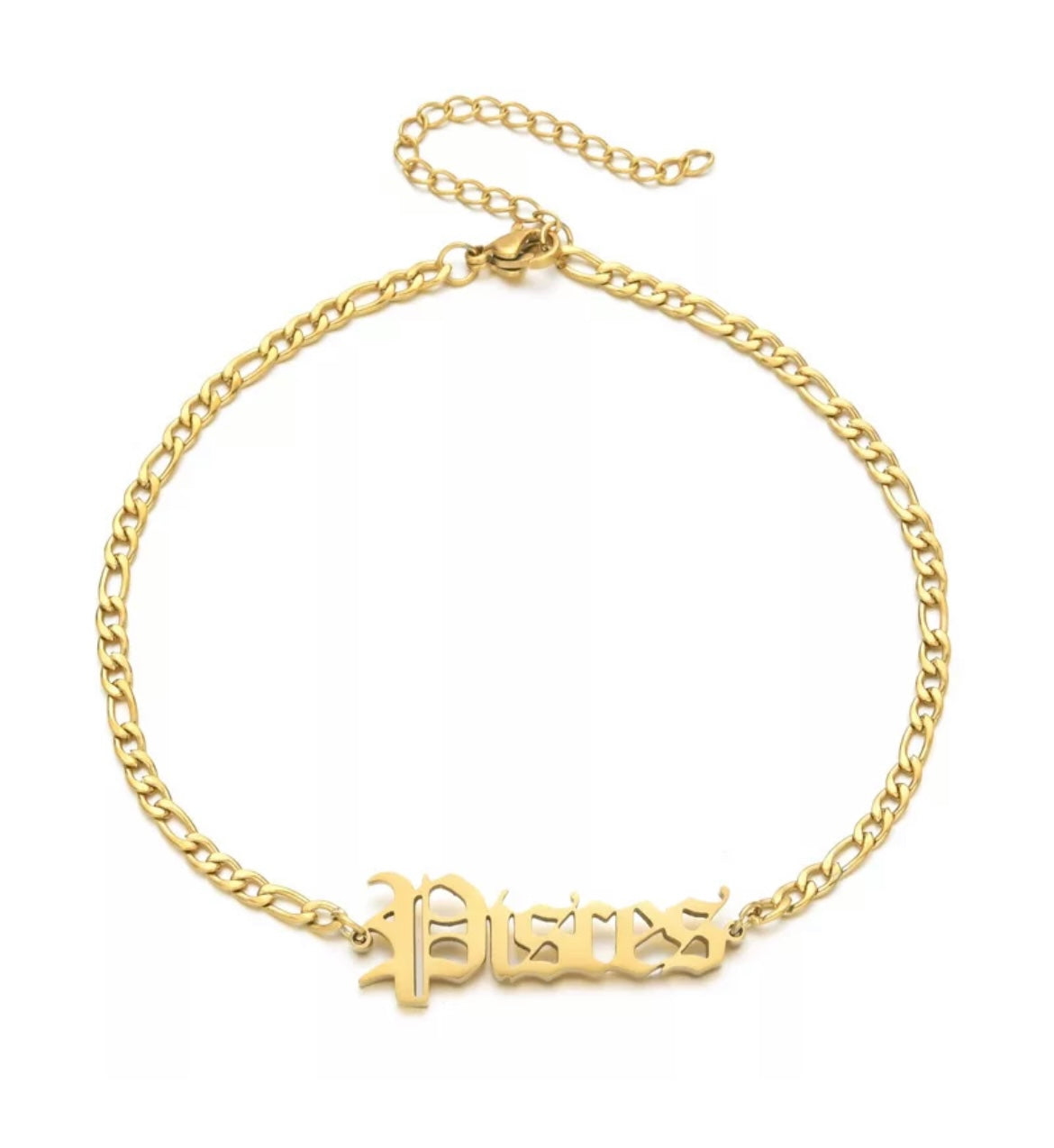 Zodiac Ankle Bracelet {view}