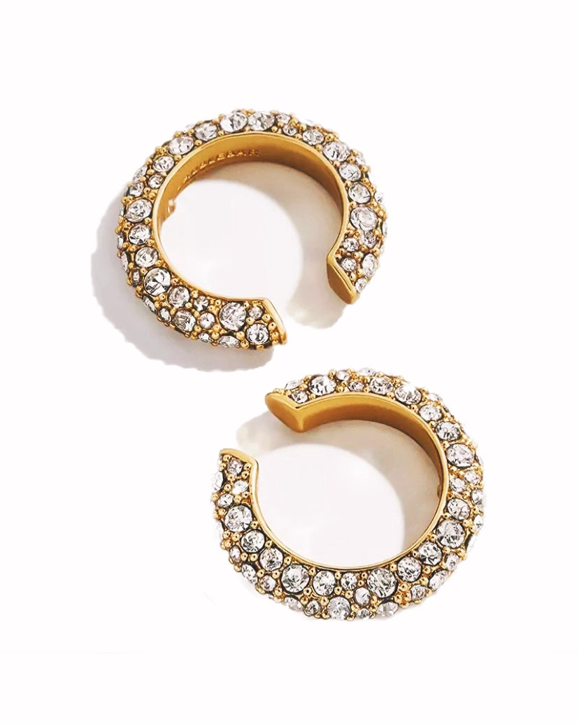Aleia Ear Cuff Earrings 2 pc Set {view}