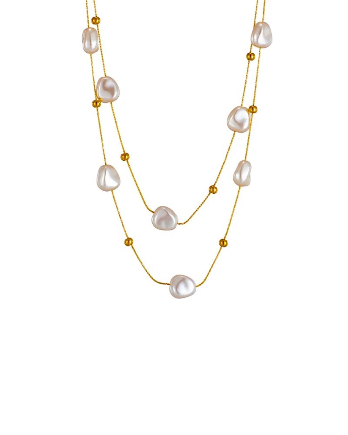 Keshi Necklace {view}