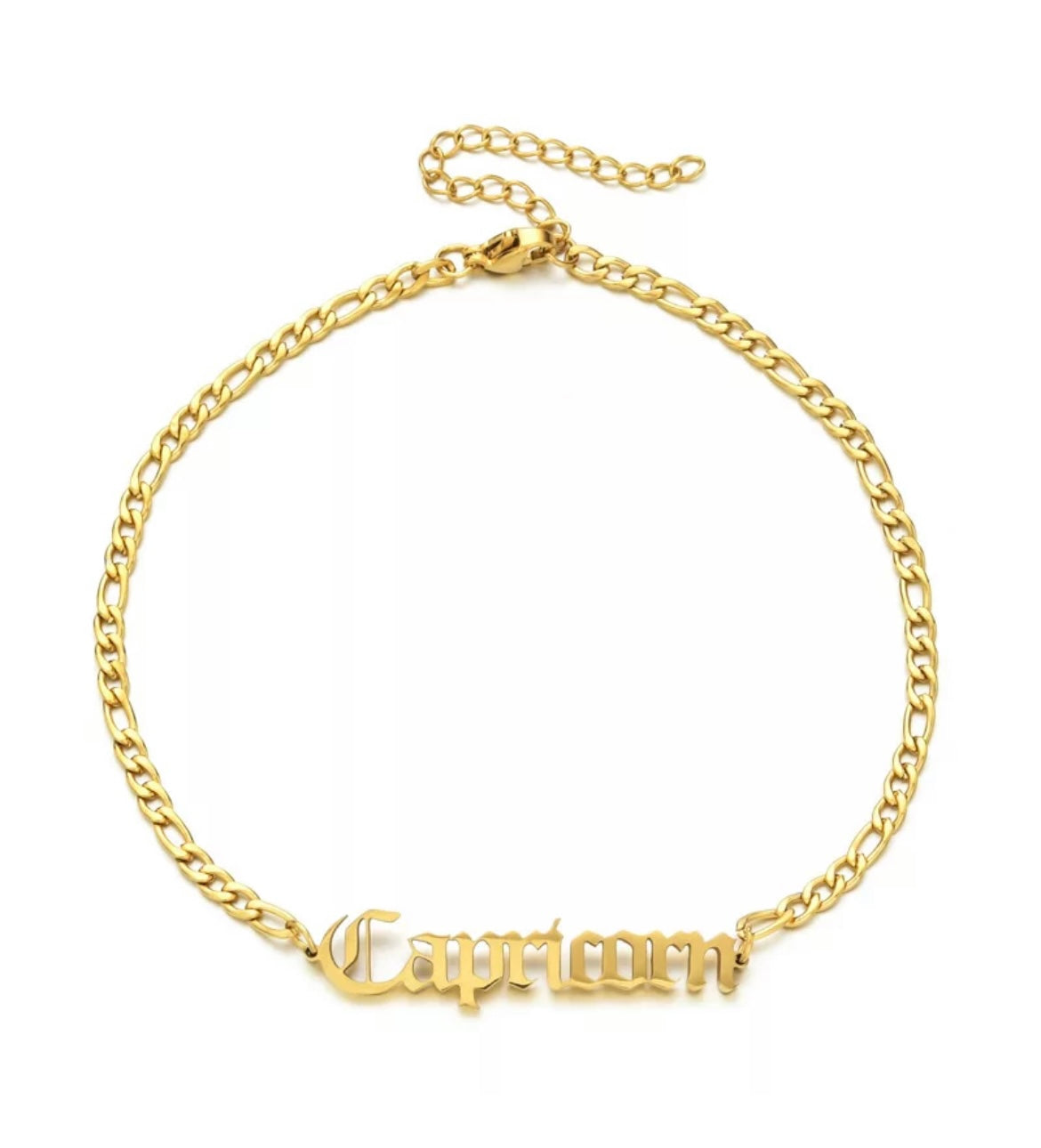 Zodiac Ankle Bracelet {view}