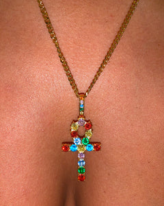Kalisa Ankh Necklace {view}