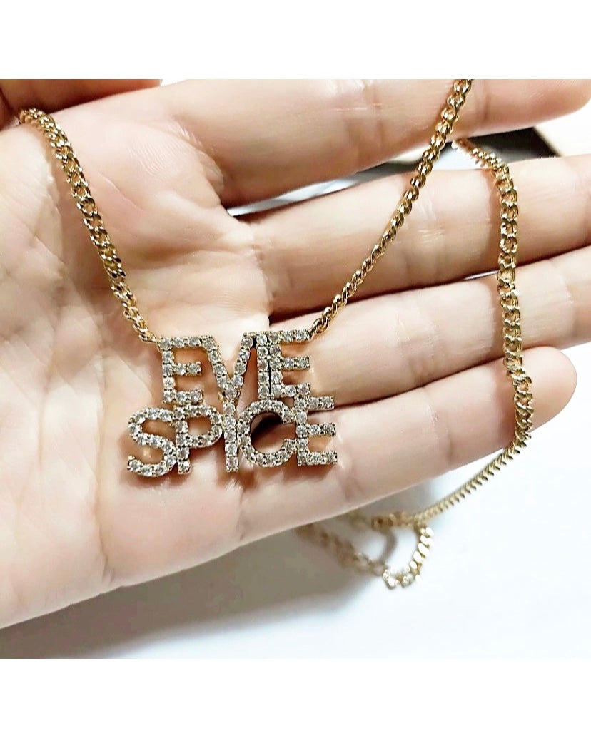 Custom Name Necklace {view} Approx 3-4 Weeks - DM Or Email Before Purchase To Discuss Name Details