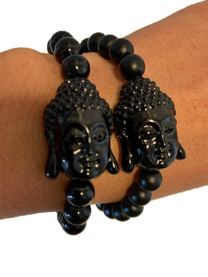 Black Buddha Bracelet {view}