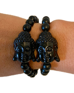 Black Buddha Bracelet {view}