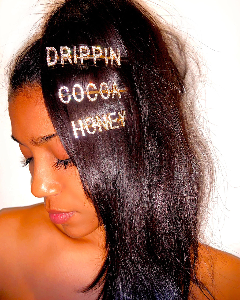 Drippin Cocoa Honey Hair Clips 3pc Set or Individual {view}