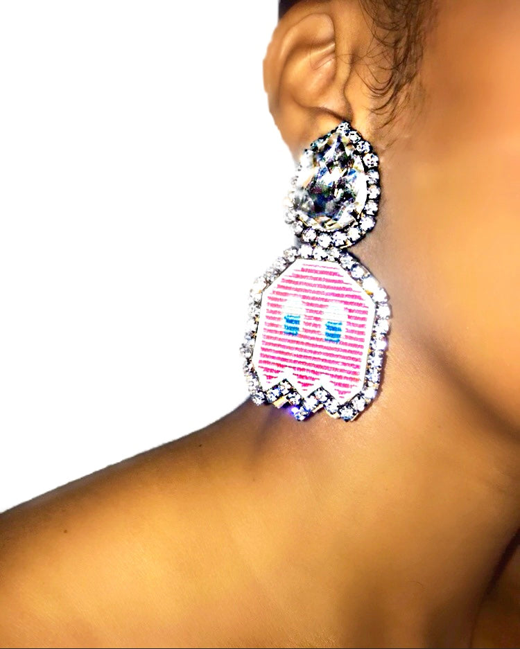 Pinky Earrings - Clip On {view}
